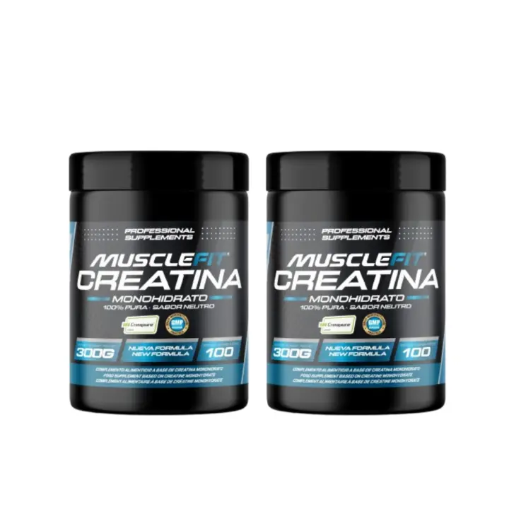Pack 2 x Creapure Creatina Monohidrato  - MuscleFit│300g - 1