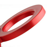 Adornos De Gancho De Remolque Para Coche Simulación De Anillo De Carreras Decoración De Estilo De Automóvil Anterior Y Posterior JDM RACING ABS Plástico Rojo Azul Morado Oro Negro Y Plateado - details 5