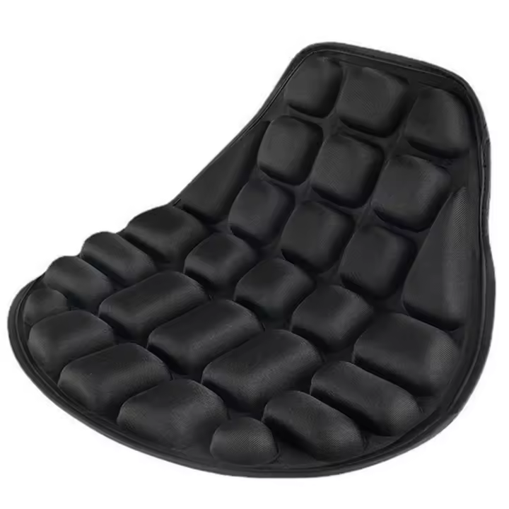 Almohadilla De Asiento De Motocicleta 3D Antideslizante Gel De Comodidad Protector Solar Accesorios Para Motocicleta - 1