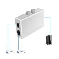 Adaptador De Ethernet 1000Mbps 1 En 2 Salidas RJ45 Cat 6 Para PC Laptop TV Box Router Conector De Red Splitter De Cobre - details 9