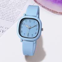 Reloj De Pulsera De Cuarzo Para Mujer Con Material De Silicona Y Acero Inoxidable Luminoso Color Gel Exquisito Accesorios Moda Casual - details 5