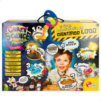 Laboratorio científico Lisciani Crazy Science para  hacer experimentos con slime, cristales y explosiones. Regalos y juguetes de ciencia infantiles +8 años - details 0