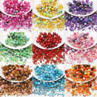 Cuentas De Vidrio Multicolor De 45g 1.5-8mm Con Cuentas De Cristal De 8mm Para DIY Joyería Pulseras Accesorios - details 0