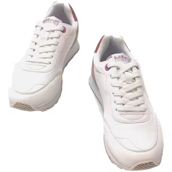 Zapatillas Mustang Joggo para mujer en color blanco - 1