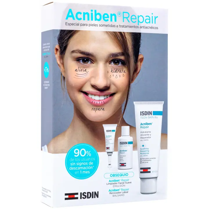 Isdin Acnibel Gel Crema Hidratante Reparadora 40 ml - 1