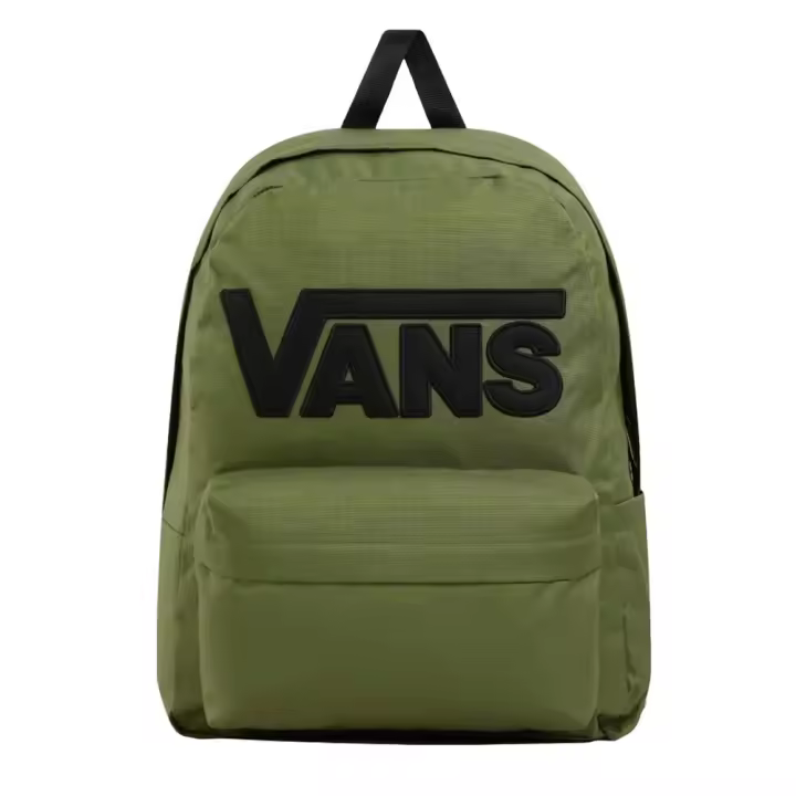 Mochila Verde Vans Old Skool Drop V - Diseño Icónico, Espaciosa y Duradera - 1