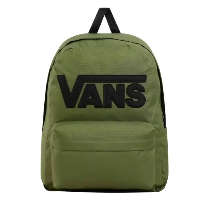 Mochila Verde Vans Old Skool Drop V - Diseño Icónico, Espaciosa y Duradera - 1