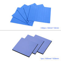 Almohadilla Térmica De Silicona Conductiva Para CPU GPU 6W/mK 10mm*10mm/100mm*100mm Alta Calidad Antiglacial De Calentamiento - details 0