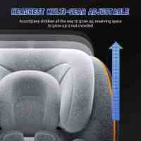 Silla de Coche para Bebé - Arnés de Seguridad 5 Puntos - Regulable en Altura - Niños 0-36KG - Asiento de seguridad para niños con rotación de 360 ​​grados y patas de apoyo - details 6