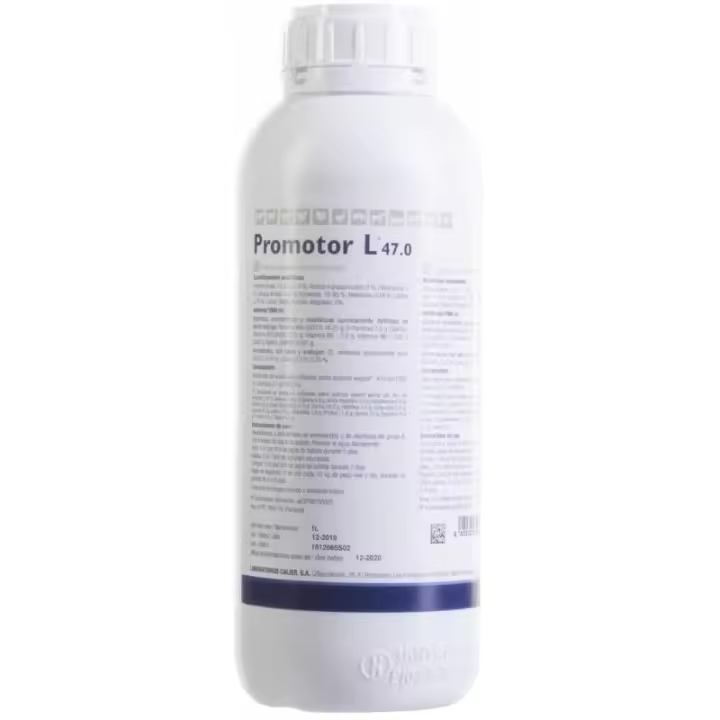 Calier Vitaminas y Aminoácidos Hidrosolubles PROMOTOR L47 para Todo Tipo de Animales - Fórmula Hidrosoluble - Cuidado de Pájaros - 1