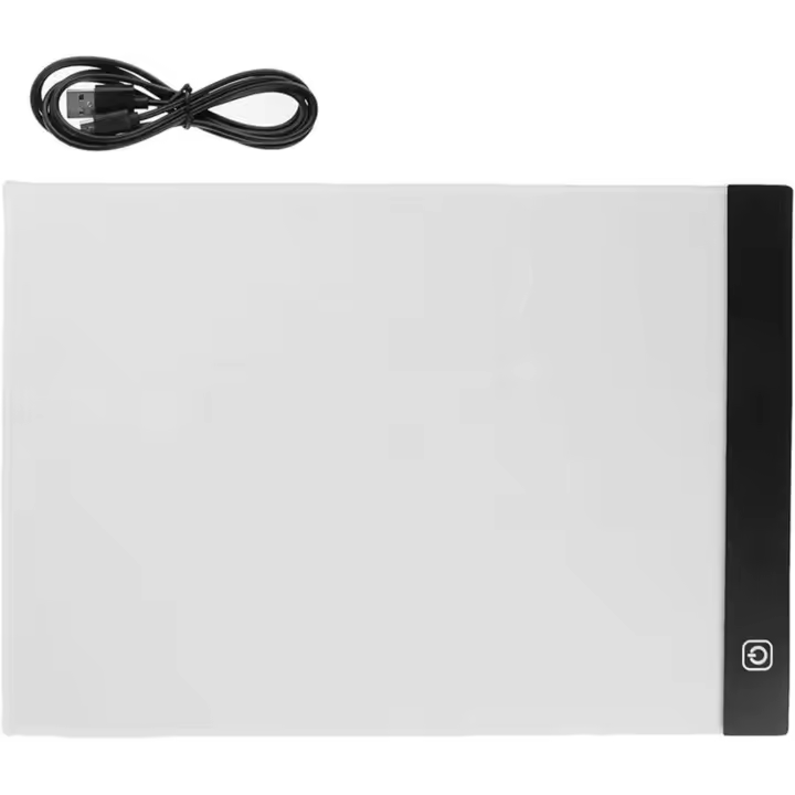 A5 Caja de Luz LED 5D Pintura Del Arte Del Diamante Pad Accesorios Del Arte A5 Tablero de Luz Ultra-Delgado Caja Portátil 3 Nivel de Brillo - 1