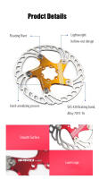 Freno De Disco Flotante IIIPRO Para Bicicleta De Montaña 6 Tornillos 140mm 160mm 180mm 203mm Accesorios De Bicicleta - details 3