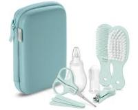 Philips Avent Baby Care Set: Kit básico para el cuidado del bebe con 9 accesorios; cortaúñas, tijeras, 3 limas de uñas, peine, cepillo, aspirador nasal y cepillo dental dedal - details 0