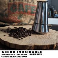 Cafetera Acero Inoxidable Inducción CUPERINOX 12 Tazas Plata - details 10