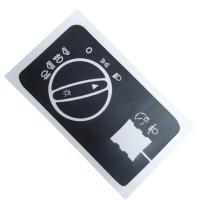 Juego De Pegatinas Para Reparar Las Luces Del Interruptor En Automóviles A3 8L 96-2003 Accesorios Interiores Para Coche - details 2