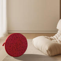 Funda De Cojín Redonda Para Silla De Barra Con Estampado De Frutas De Dibujos Animados Antideslizante Cubierta De Asiento Suave Para Sala De Estar Y Comedor - details 87