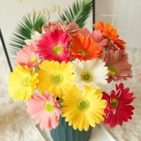 Flores Artificiales Gerbera Para Decoración De Hogar Y Escritorio Pack De 1/5 Piezas Barberton Daisy No Especificadas Para El Día De La Madre - details 4