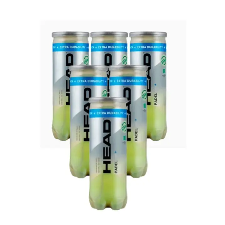 6 BOTES PELOTAS HEAD PRO+ 24/25, bolas de excelente control gracias a una pared más delgada con un núcleo fabricado con una nueva fórmula que garantiza el mantenimiento de la presión durante un mayor tiempo. - 1