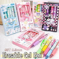 6pcs Bolígrafos De Gel Erasables Sanrio Pochacco Kuromi Cinnamoroll Hello Kitty Para Estudiantes Suministros De Oficina Y Escuela Estilo Japonés - details 1