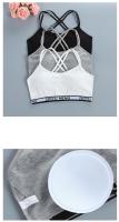 Conjunto De Ropa Interior Para Niñas Adolescentes 2 Piezas Almohadillado De Algodón Con Tirantes Cruzados Sujetador De Entrenamiento Y Bragas Estilo Deportivo Adecuado Para Edad 7-13 Años - details 6