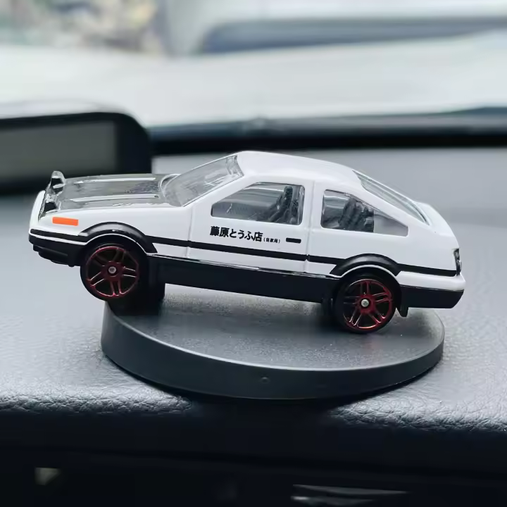 Adorno De Coche Rotatorio AE86 Para Drift Modelo Clásico Estatua De Carreras Regalo Para Hombres Y Niños Material Plástico - 1