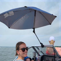Deportiva-BrellaSPF 50 + Paraguas ajustable con clip universal Silla de Pesca - details 2
