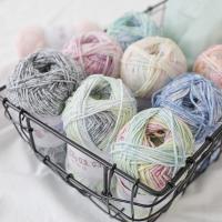Hilo De Gasa Para Manualidades DIY Bola De Hilo Para Crochet Yarn De Algodón Y Poliéster Unisex Color Variado Para Tejer Manualidades - details 8