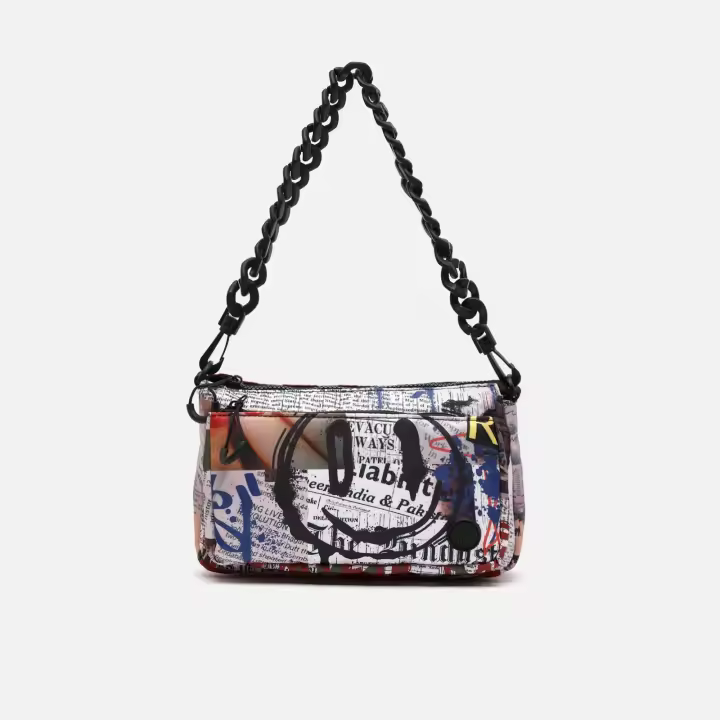 Misako Menphis-2 bolso bandolera con doble asa y nylon reciclado ECO-Money Pocket - 1