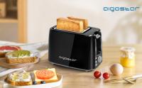 AIGOSTAR Tostadora, 2 Ranuras, 7 Ajustes, Bandeja Recogemigas Desmontable,Descongelación y Recalentar, Apagado Auto.(750W) - details 0