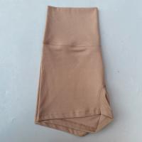 Short De Yoga Para Mujer De Color Sólido Fitness Deportivo High Waist Legging De Bicicleta Suave Prueba De Agachamiento Entrenamiento Combinado Atletismo - details 10
