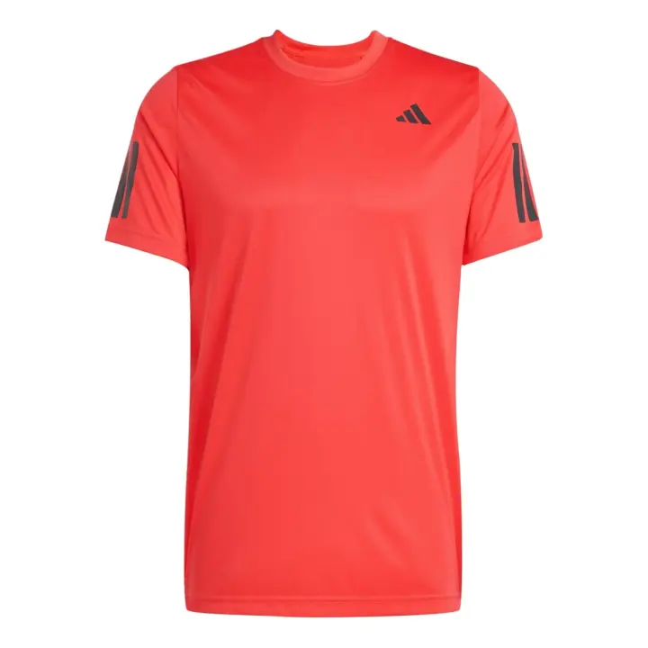 Camiseta Adidas Club 3STR rojo para hombre. Idel para pádel y otros deportes - 1