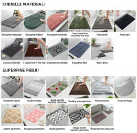 Alfombra De Absorción De Agua Multifuncional Para Cocina Y Baño Antideslizante Lavable En Máquina Características Adultos Uso Doméstico Hotel Piso Baño - details 20