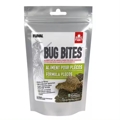 Fluval Bug Bites Plecos Sticks, 130g - 1