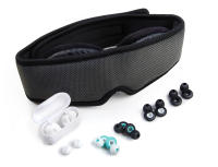 Antifaz para Dormir con Tapones Cómodos de Silicona Suaves para el Ruido: Descanso Profundo y Tranquilo, Bloqueo de Luz y Ruido, Set Completo Noches Relajantes DICACA NATURE. - details 4