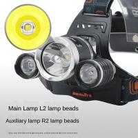 Linterna Frontal LED Super Brillante Recargable Con Batería 18650 Para Pesca Caza Camping Impermeable Luz De Correo Exterior - details 4