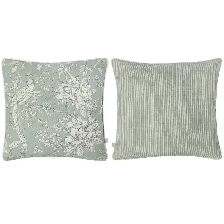 NAF NAF - 2 Fundas de cojín de decoración MANACOR 100% algodón - 50x50 cm - 1