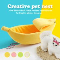 Casa De Gato De Plátano Duradera Y Portátil Almohadilla Para Perro De Fibra Multicolor Suministros Para Mascotas - details 1