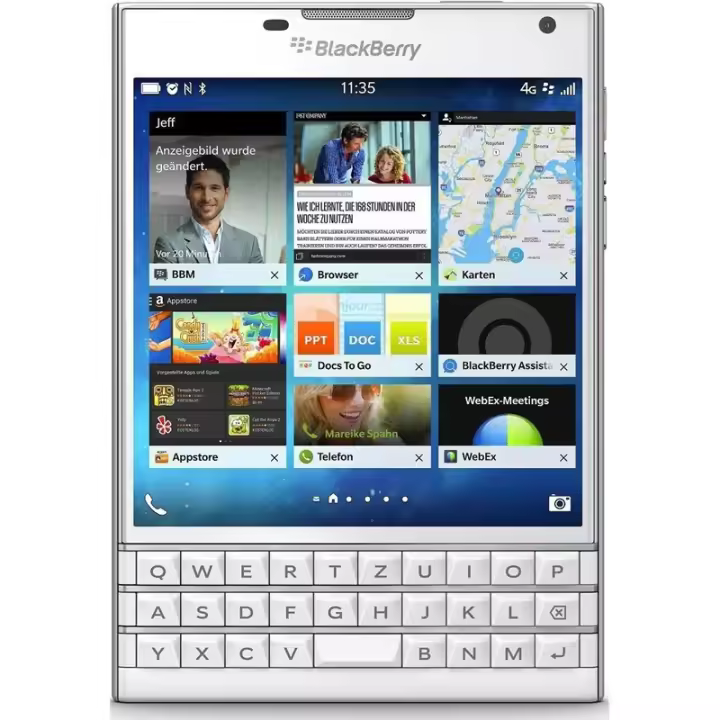 Blackberry Passport Qwertz 4G 32GB Blanco - 1