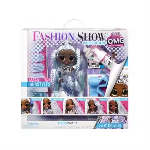L.O.L. SURPRISE OMG FASHION LADY BRAIDS ZAPF CREACION Raíz Todos los juguetes PERSONAJES LOL MUÑECAS - 1