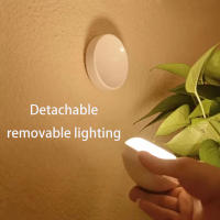 Lámpara Nocturna Recargable USB Con Sensor De Movimiento 360° PIR Luz LED Eficiente Para Dormitorio Armario Cerca De La Cama Escaleras Inteligente - details 6