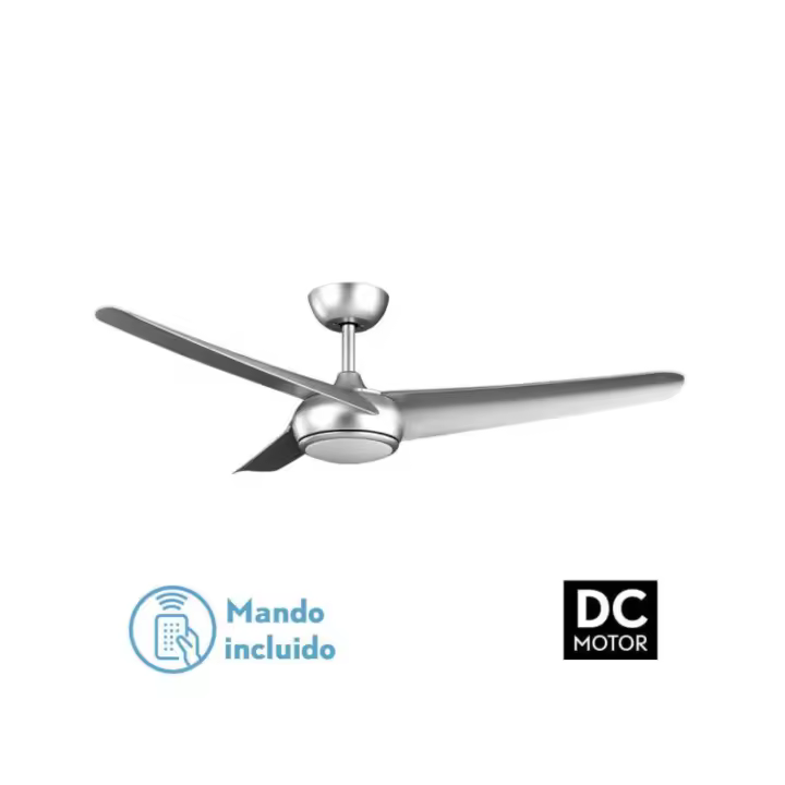 Ventilador dc patras 24w sier aspas 131.2d 6 vel 3 colores 2424lm con mando a distancia, memoria y temporizador - 1