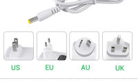 Transformador De Corriente De Pico a Corriente Continua Adaptador De Suministro De Energía Para Cadena LED AC 100-240V a DC 12V 24V 1A 2A 3A - details 3