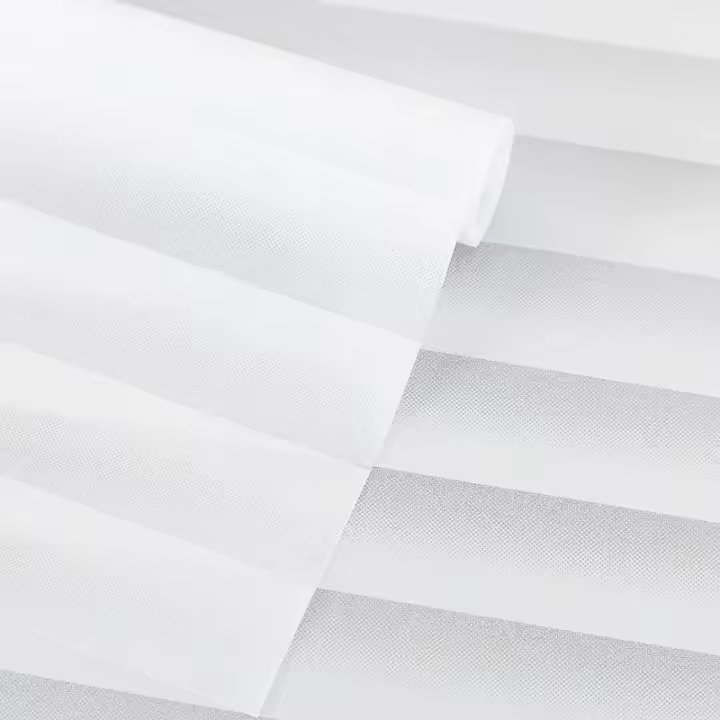 Película De Privacidad Para Ventanas Adhesiva Sin Pegamento Estampado De Blinds Anti-UV En Blanco Para Baño Y Dormitorio - 1