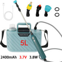 5L Rojelladora Eléctrica Con Luz Y Correa Para Jardín Y Paisajismo Recargable Por USB 2000/2400mAh Control De Malezas Y Riego De Pesticidas - details 1