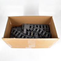 Bloques De Construcción MOC Creativo Para Niños Riel De Cruzación Y Curva De Vías De Tren Juguetes DIY De Bloques Pequeños Compatible Con Lego - details 6