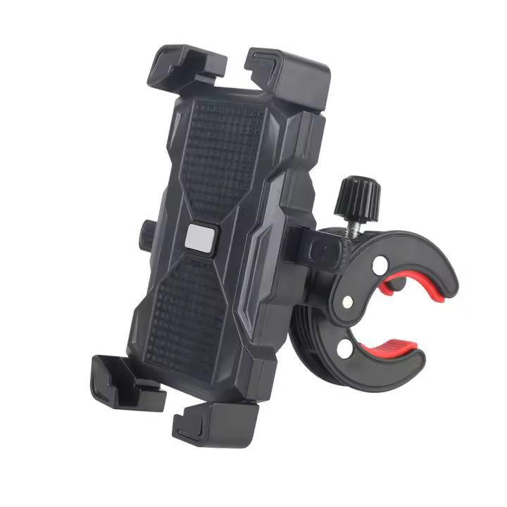 Soporte Ajustable Y Giratorio Para Motos Compatible Con iPhone Samsung Huawei Xiaomi Soporte Para GPS Navegación DVR Cámara - 1