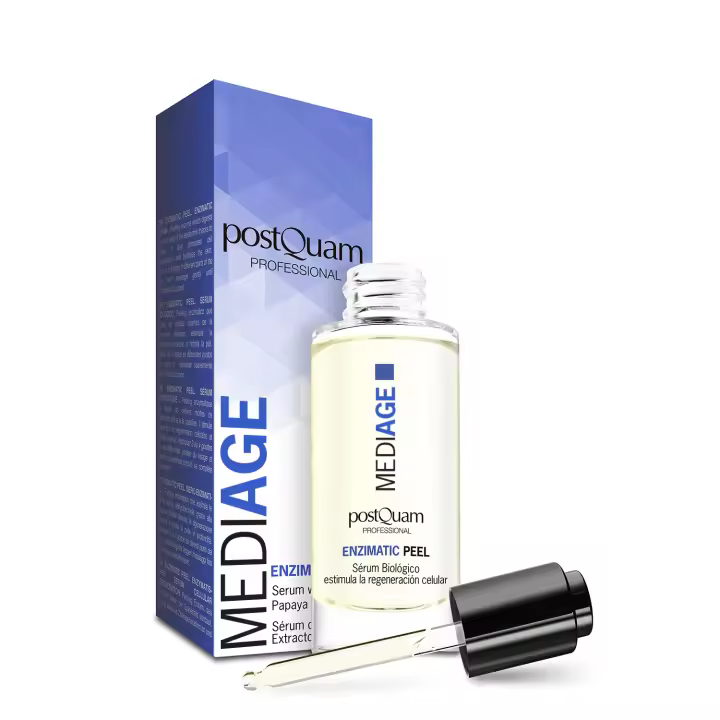 PostQuam - Serum Biológico Enzimático con Bacillus Ferment para Disolver las Células Muertas de la Piel - Tratamiento Hidratante y Regulador de Grasa que Promueve la Renovación Celular - Exfoliante Enzimático - 1