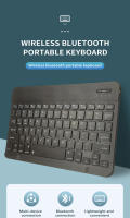 Teclado Inalámbrico Bluetooth Aigo Recargable Para Laptop Tablet Y Phone Compatible Con IOS Android Windows Para iPad Air Mini - details 0