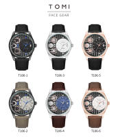 Reloj De Cuarzo Para Hombre TOMI Con Correa Desmontable Estilo Negocios Y Sencillo Caja De Regalo De Fiestas Material De Pulsera PU Calendario Completo Resistente Al Agua - details 9