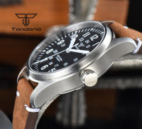 Reloj Automático Tandorio Para Hombre 39mm 20BAR Resistente Al Agua Con Luminiscencia Verde AR Cristal De Zafiro Movimiento Miyota 8215 PT5000 De Acero Inoxidable - details 18
